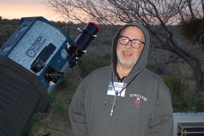 Me and my 14.5" Litebox dob at Mojave National Preserve