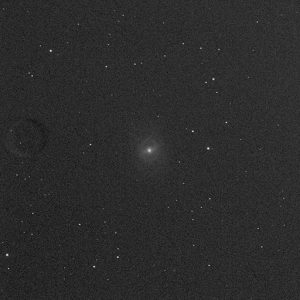 M95 in Leo, I only captured 10 minutes of exposure time on this for failure to find good guide stars, but I saved the image anyway. I'll revisit soon.